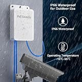 YuanLey PoE Extender 1 to 4 Mini Switch 90W In 60W Out IP66 Waterproof 250m view 6