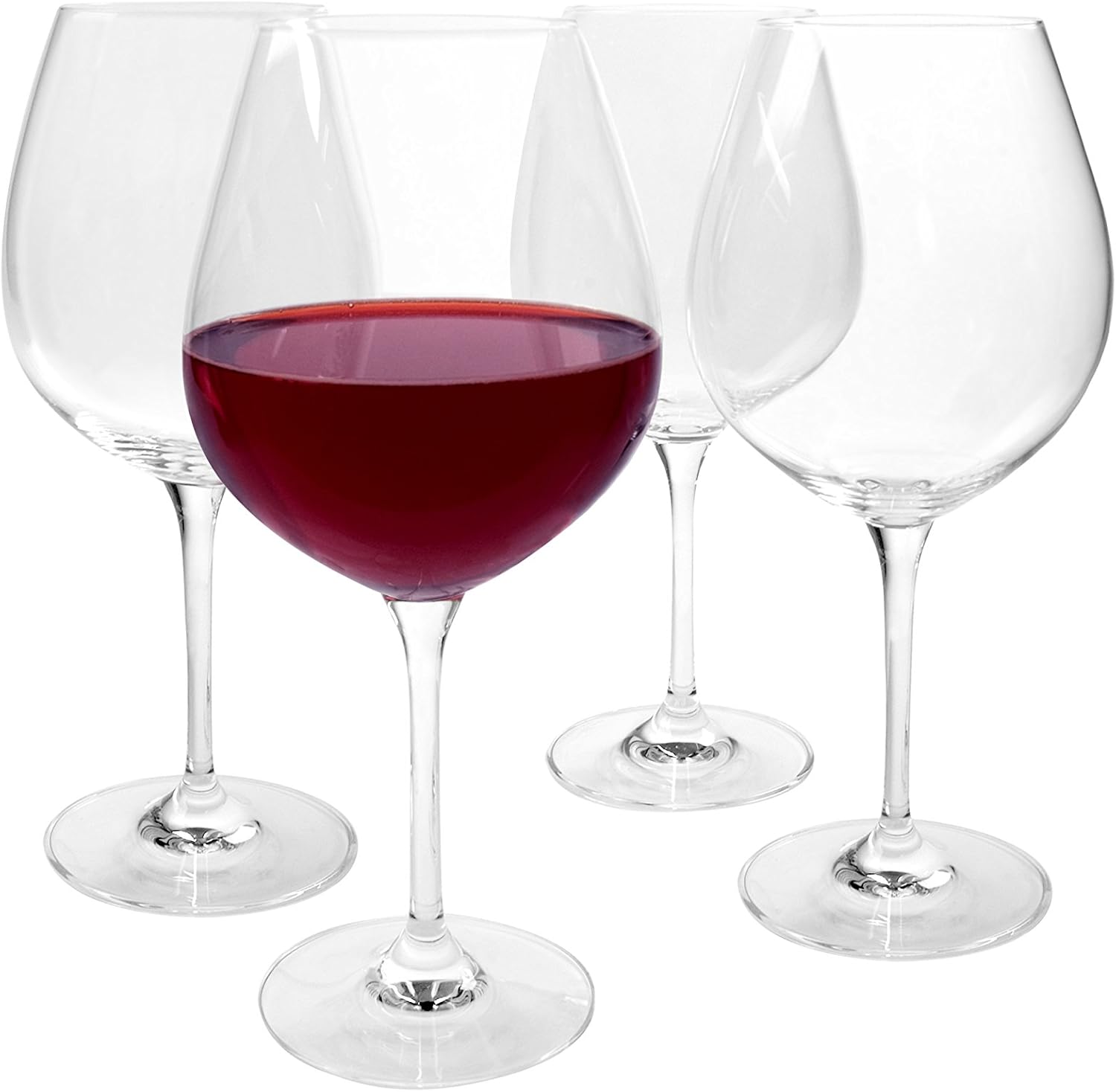 Sommelier Burgundy Wine Glass (Set of 4) Home & Kitchen