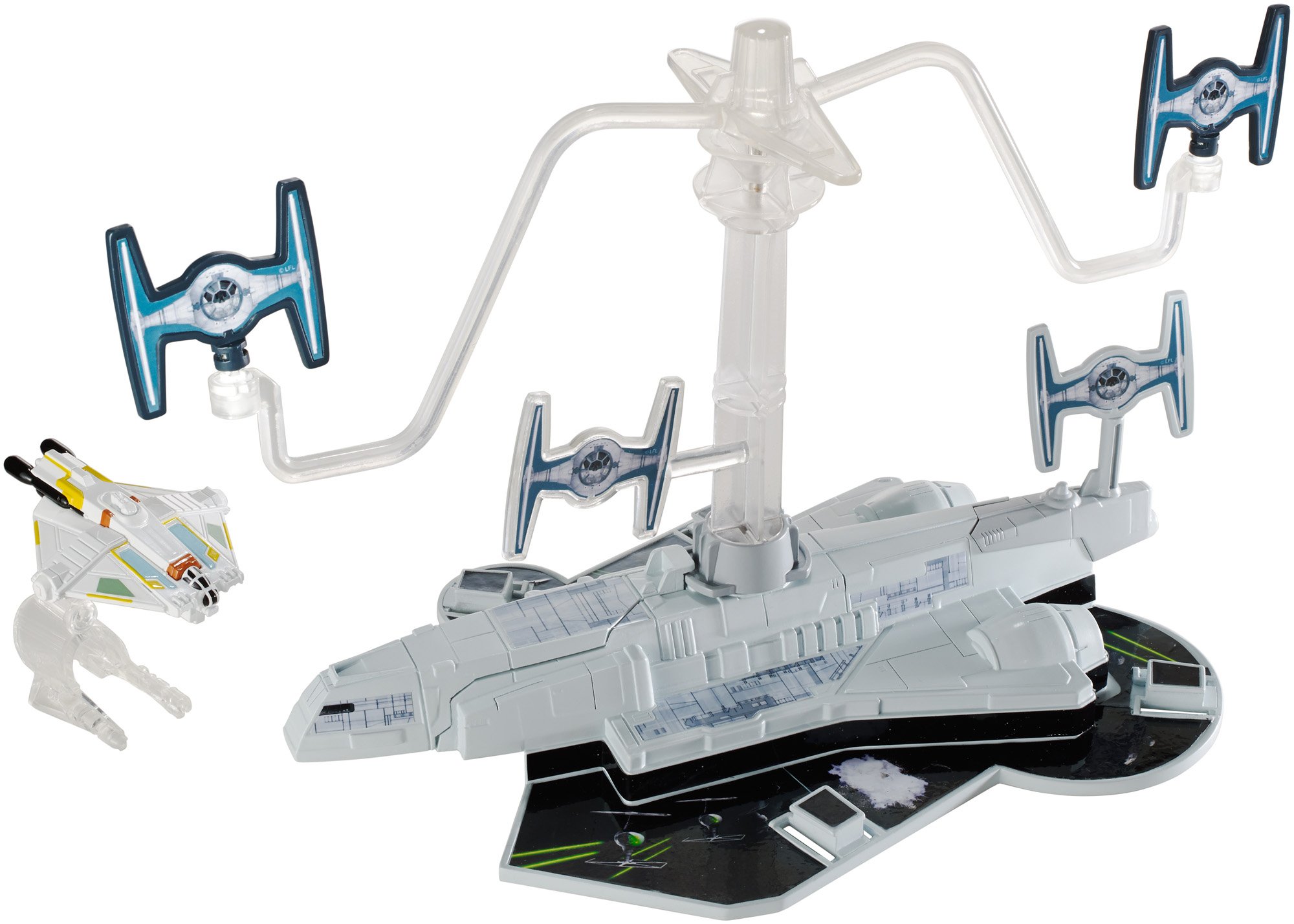Hot Wheels Rebels Space Set with Ghost