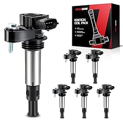 Torchbeam 6 Packs Ignition Coil UF375 Fit for CTS