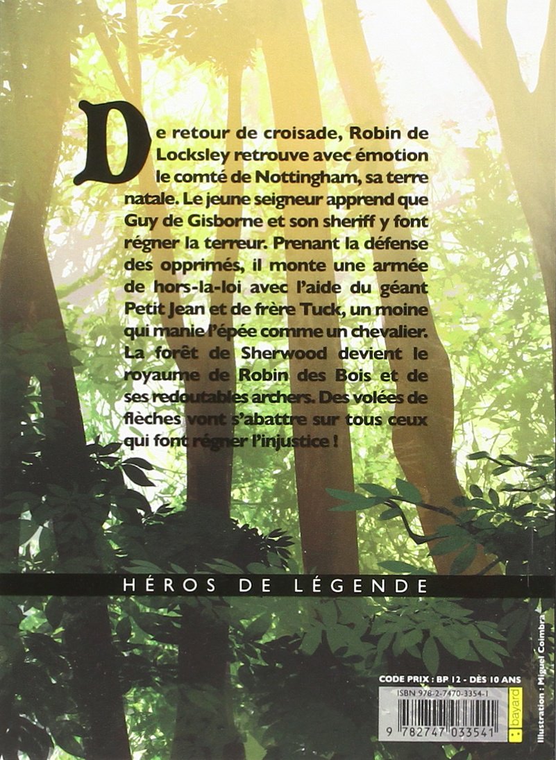 Robin Des Bois Heros De Legende Merle Claude 9782747033541 Amazon Com Books