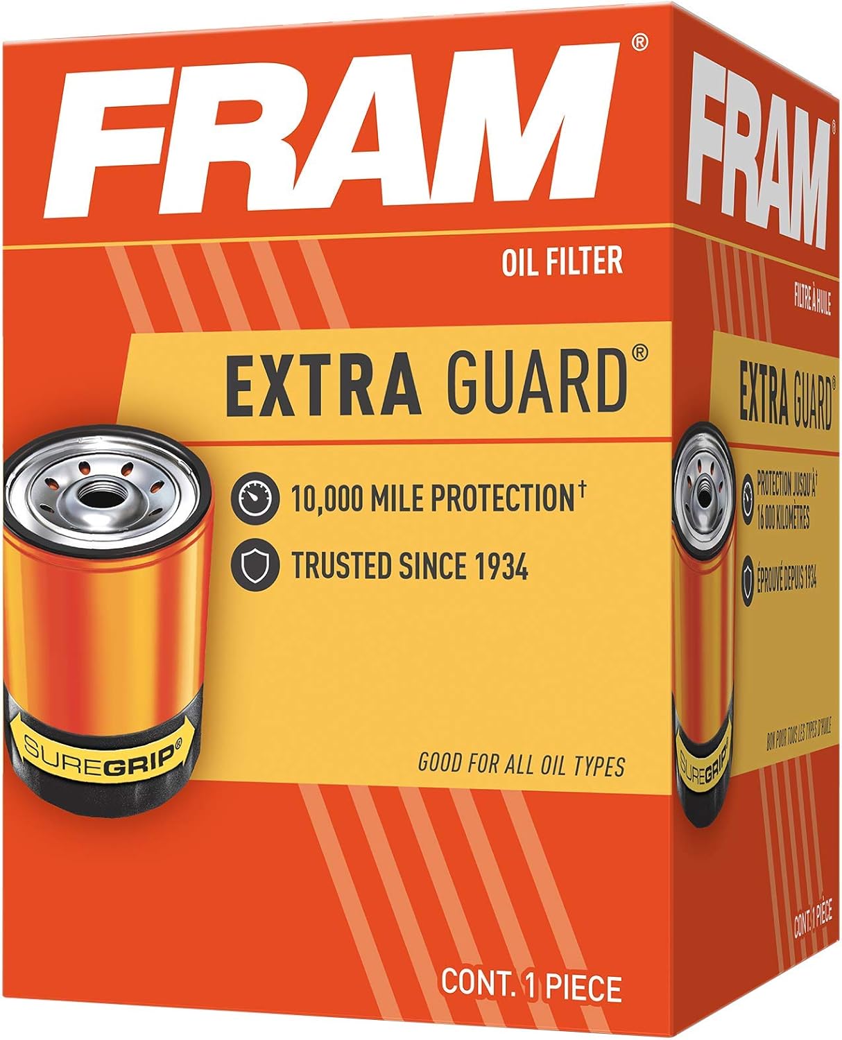 FRAM PH7317 Extra Guard Passenger Car SpinOn Oil Filter