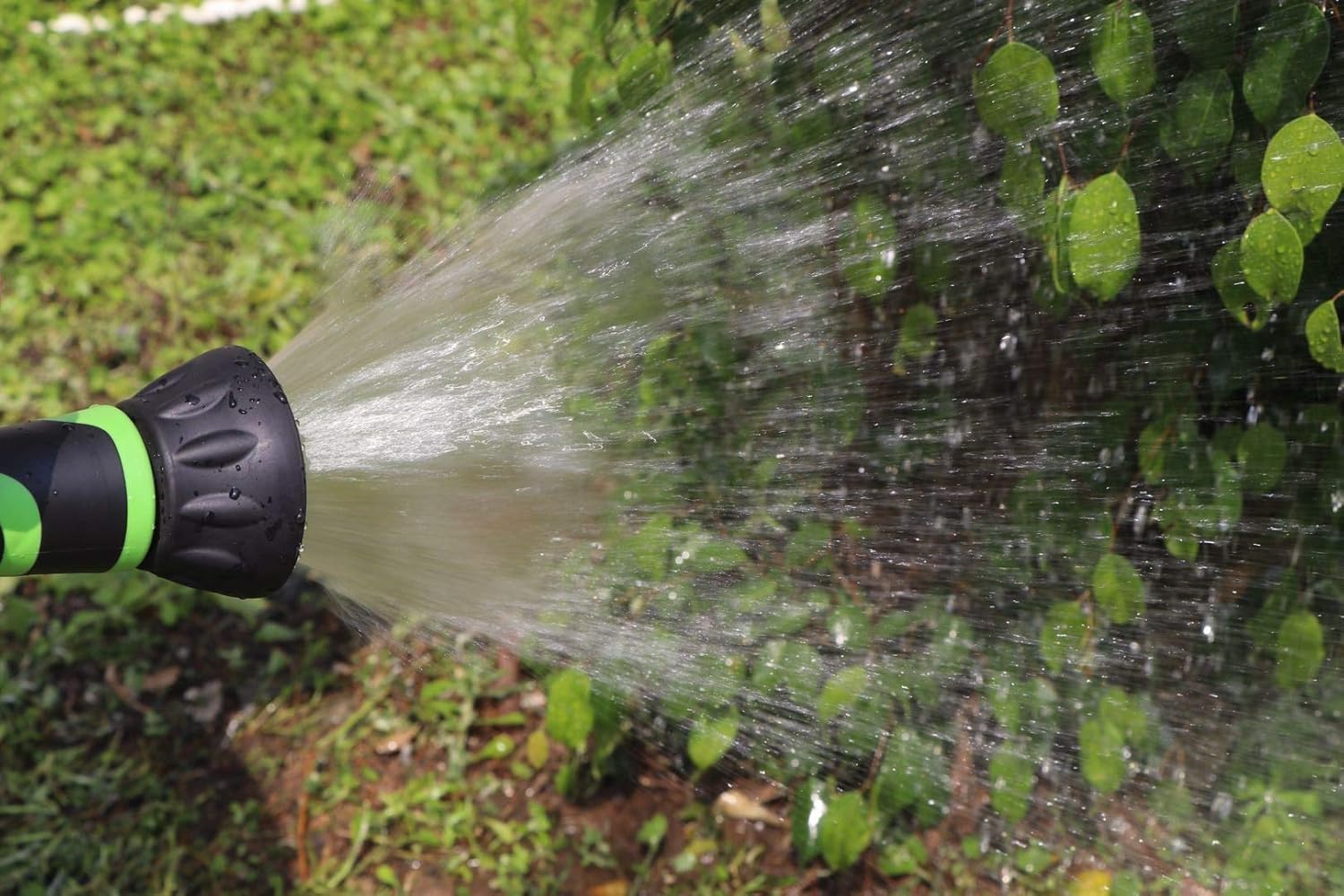GREEN MOUNT GSFNG98 Garden Hose Nozzle, Fireman's Hose Heavy Duty Nozzle, High Pressure Sprayer with Ergonomic Handle for Arthritis : Garden & Outdoor