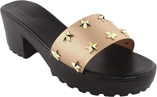 fancy slippers with heels