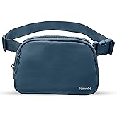 Bomvabe Fanny Pack for Women Tween Girls Boys, Small Belt Bag 1L with Adjustable Strap 32" to 51", Crossbody Bag Water-resistant for Travel Gym Sport Running, Fashion Waist Bag for Teens