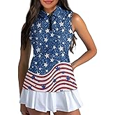 Suobstales Sleeveless Golf Polo Shirts for Women Quick Dry Collared Polo Shirts Athletic Tank Tops Lightweight Tennis Shirts