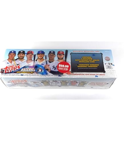Amazon.com: 2019 Topps Baseball Card Complete Factory Sealed Set