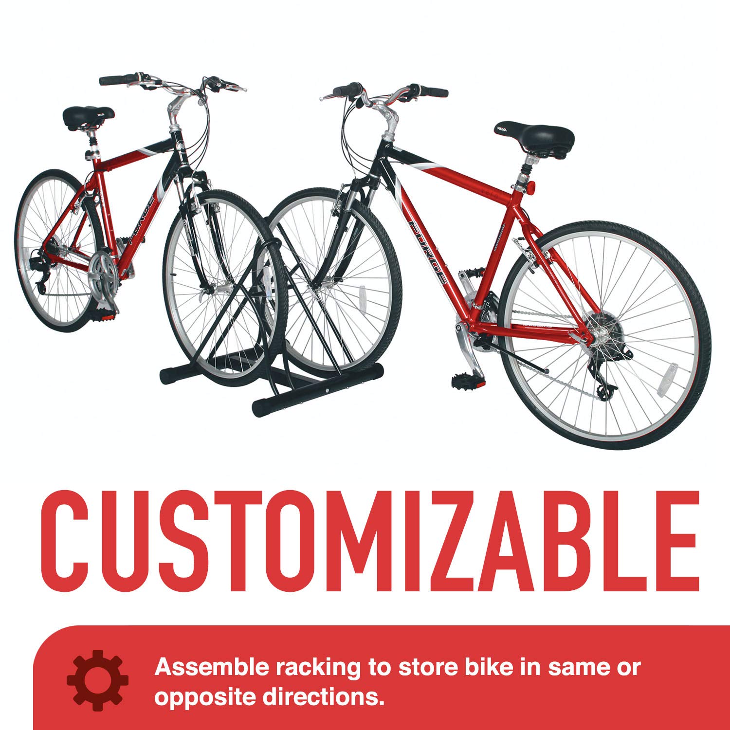 Racor Pbs 2r Two Bike Floor Bike Stand Amazon In Home Kitchen