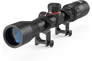 UUQ S3-9x32mm Rifle Scope,Waterproof and Fogproof,Upgraded Objective Lens Aluminum Alloy Material Optic Scope