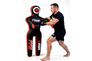 STYLSO Un-Filled Grappling Dummy Wrestling Dummy Jiu Jitsu Dummy for BJJ MMA Judo Karate Training Adult Kids and Youth Practice Tackling Dummies
