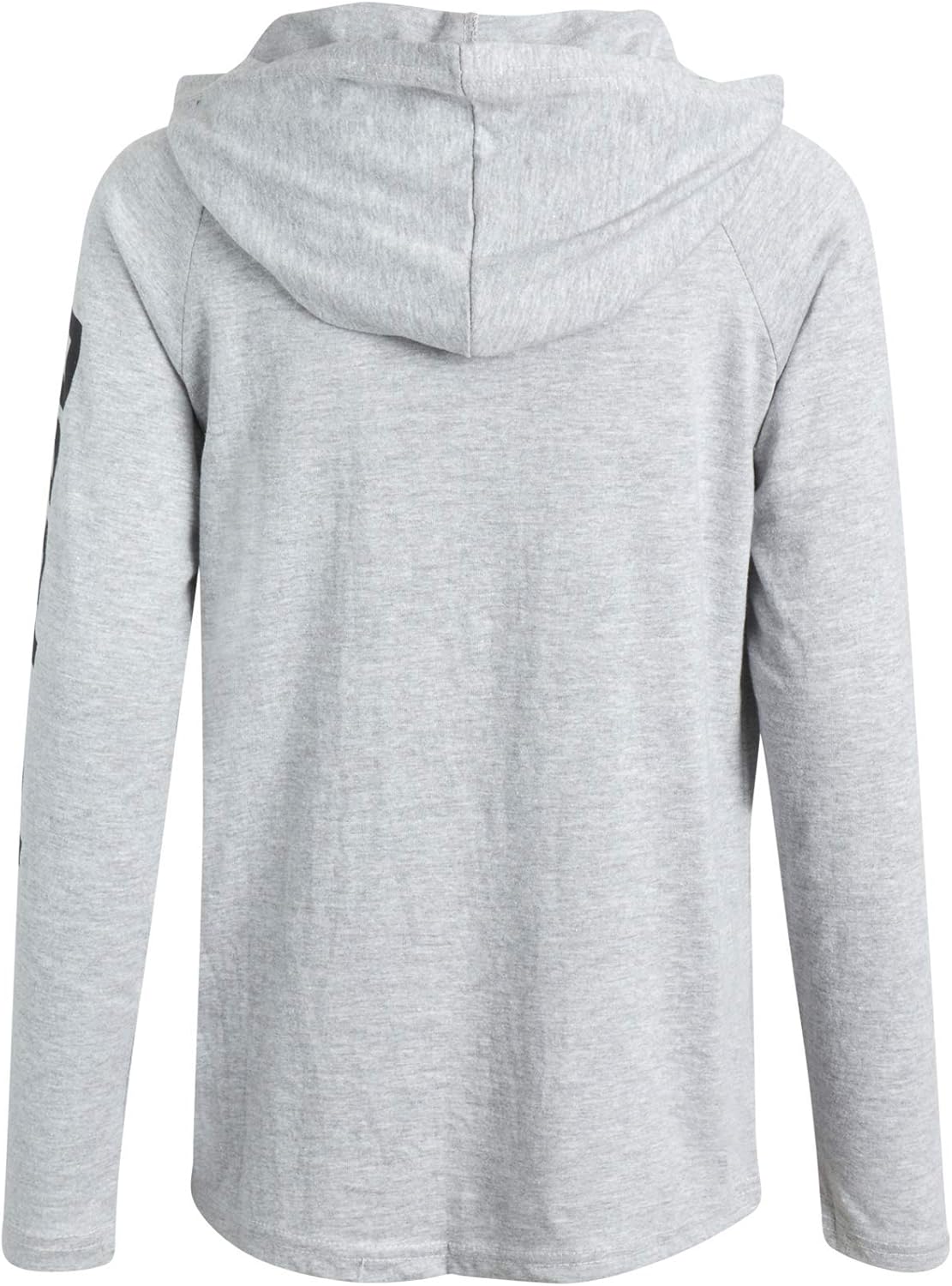 Reebok Boys Lightweight Long Sleeve Pullover Hooded T-Shirt: Clothing