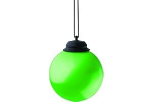 Xodus Innovations WP465 Battery Powered Summer Patio 5" Globe Light with Automatic On and Off, Light Green, 5"