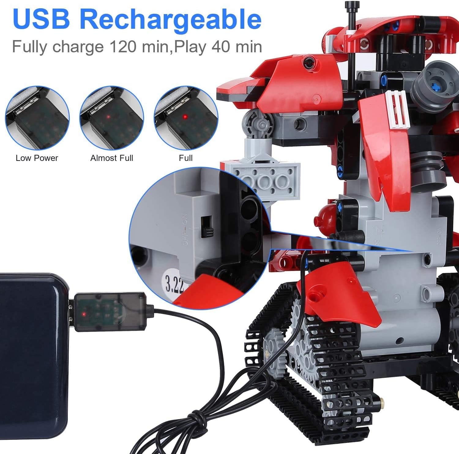 robot building kit for 8 year old