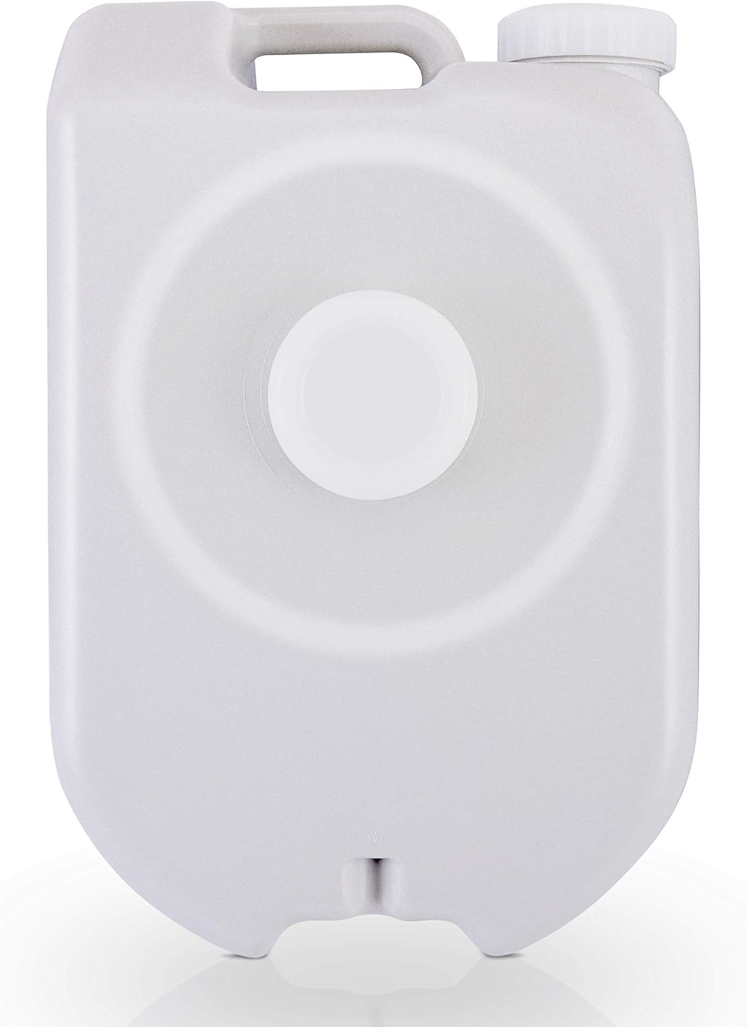 24L Compact Portable Water Tank - Non-toxic Water Container Reservoir W/Carry Handle, Adapter - For Outdoor Social Events, Work Sites, Camping, Boating, Emergency Preparedness - SereneLife SLCAWT20