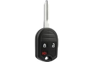 Car Key Fob Keyless Entry Remote fits Ford, Lincoln, Mercury, Mazda (CWTWB1U793 3-btn) - Guaranteed to Program