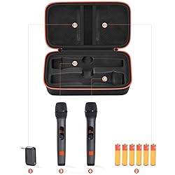 Wireless Microphone Case Compatible with JBL