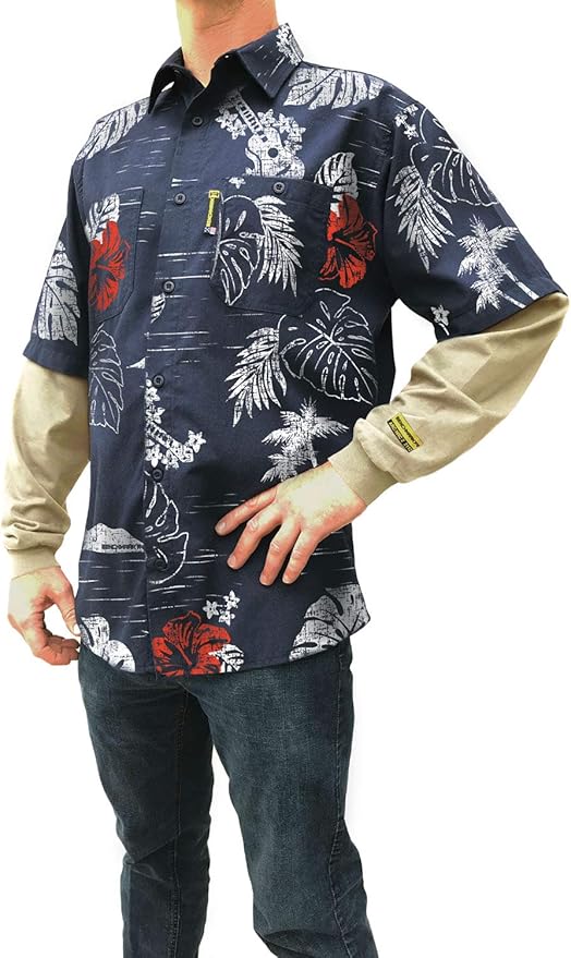 Fr Shirt PTAHDUS s For Men, Flame Resistant Clothing Long