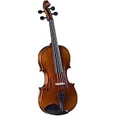 Cremona SVA-500 Premier Artist Viola Outfit &ndash; 16 inch | Flamed Maple, Solid Spruce Top, Reddish-Brown Finish, Deluxe Bow &amp; Case, Professional Setup