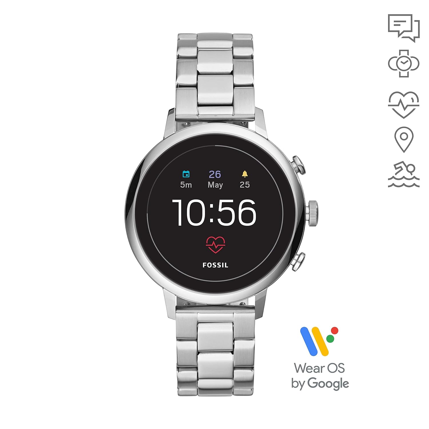 Fossil Womens FTW6017: Amazon.es: Relojes