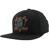 ZHATS NHL Unisex-Adult NHL Officially Licensed Adjustable Snapback Hat Flat Bill Z11 Black Element