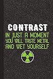 Contrast In Just A Moment You Will Taste Metal And