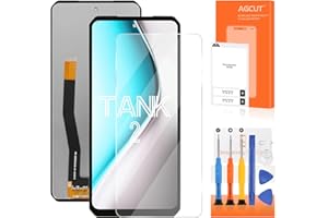 AGCUT for Unihertz Tank 2 Screen Replacement for Unihertz Tank 2 LCD Display Touch Screen Digitizer Assembly Repair Parts