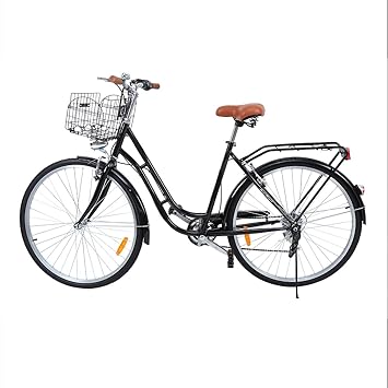 ladies shopper bike with basket