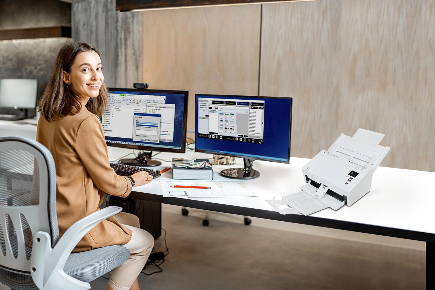 Xerox XD-COMBO Duplex Combo Flatbed Document Scanner for PC and Mac, Automatic Document Feeder (ADF)