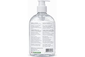 PROMEDCANADA Advanced Hand Sanitizer with Aloe Vera, Vitamin E & Moisturizers, 75% Alcohol, 500ml, Pack of 4