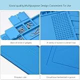 Preciva 500℃ Heat Resistant Silicone Soldering Mat for Electronics Repair view 5