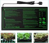 Homme Seedling Heat Mat 10"x20" Waterproof Heating Pad for Germination view 1