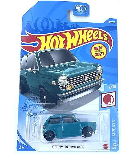 Amazon.com: Hot Wheels 2022 - Honda N600 Custom '70 - Compact