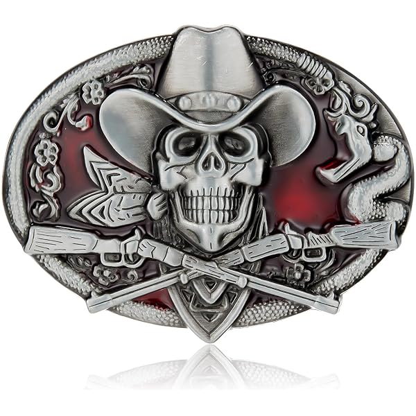 New Faux revolver Bull Steer Western belt buckle Men Women Myproject-2023-05-23T121059.  main image 4