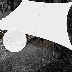 SUNNY GUARD Waterproof Sun Shade Sail 8' x