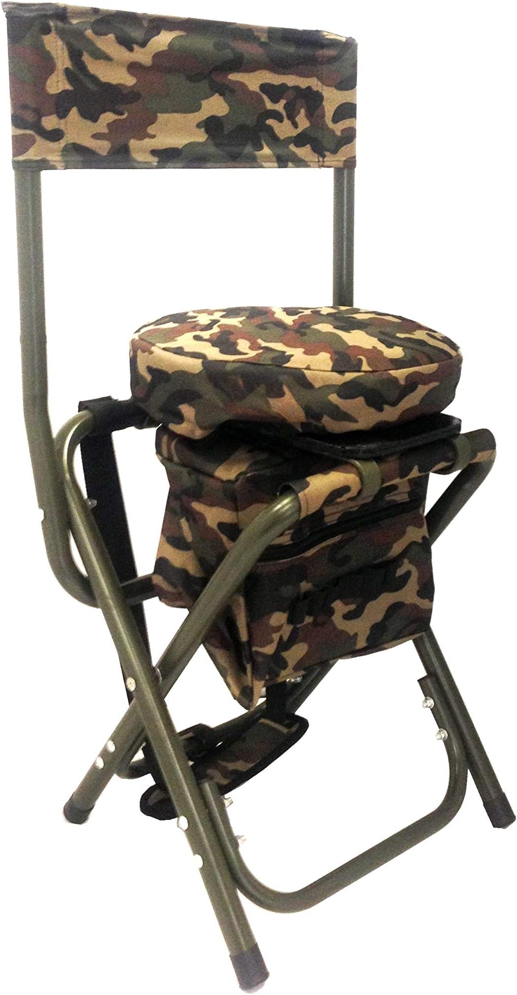 A1 Decoy Swivel Camo Seat Tall - Pigeon Shooting Chair Hunting Stool