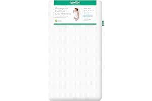 Newton Baby Essential Waterproof Crib Mattress and Toddler Bed - Ultra-Breathable Proven to Reduce Suffocation Risk, Washable