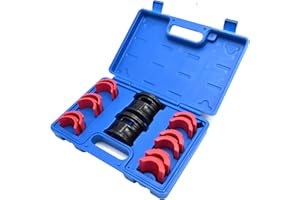 Vkinman Universal Front Fork Seal Driver Tool Kit Applicable for Motorcycles and Bicycles, 35/36 40/41 42/43 45/46 47/48 49/5