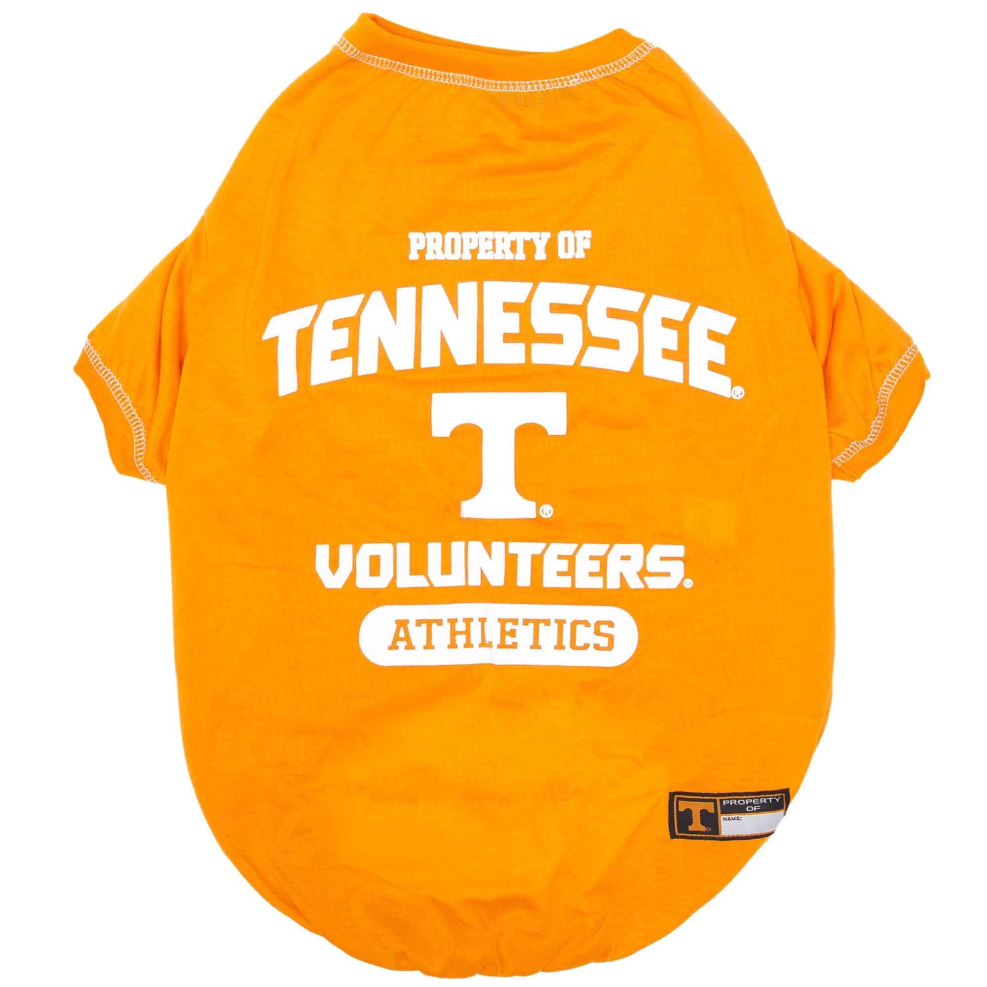 Pets First Collegiate Tennessee Volunteers Dog T-Shirt, X-Large. - Licensed Shirt for Pets Team Colored with Team Logos.- Premium Stretchable Materials for The Comfrot of Your Dog & Cat.