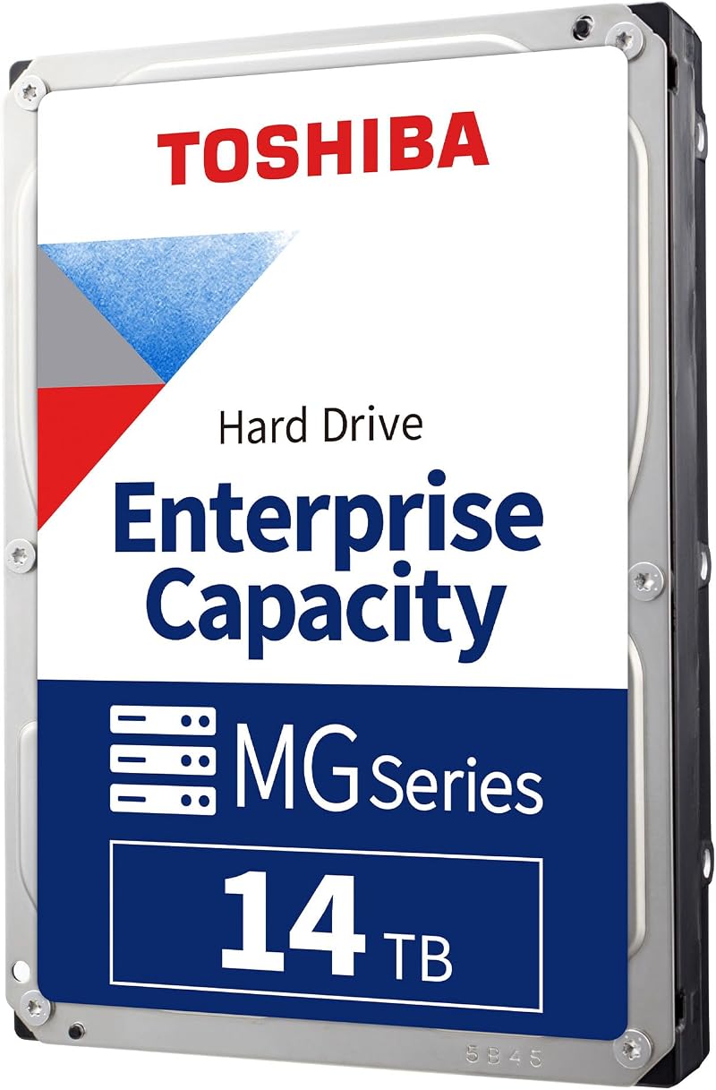 Toshiba MG07ACA14TE 14TB 3.5in Enterprise SATA HDD 7200 RPM MG Series