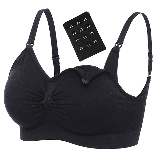 3 x Mixed Colour 3 Hook Bra Extender Pregnancy Underwear