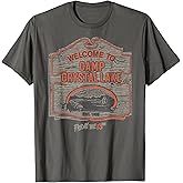 Friday The 13th Camp Crystal Lake Sign Classic Horror Movie T-Shirt