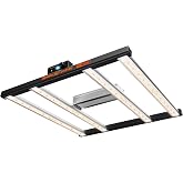 Spider Farmer SE3000 LED Grow Light for Indoor Plants 300W, App Controlled | Full‑Spectrum Dimmable Bar‑Style Grow Lamp with Osram Hyper‑Red, Fits 3x3 Grow Tents for Seedling Veg Flower Plants
