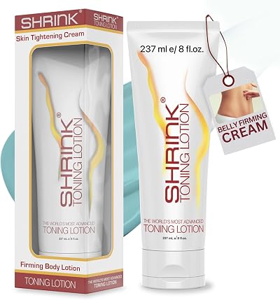 Shrink Toning Lotion Heat Activated Cellulite Cream Firming Body Lotion Vitamin