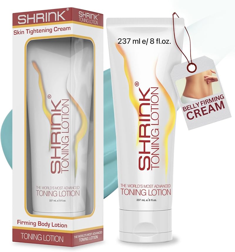Shrink Toning Lotion Heat Activated Cellulite Cream Firming Body Lotion Vitamin