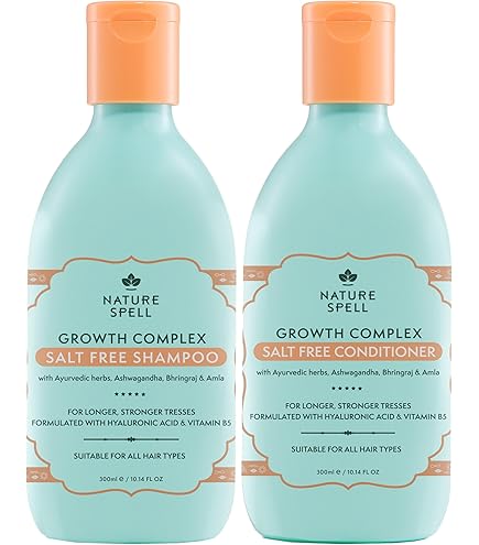 Amazon.com : Nature Spell Hair Growth Shampoo and Conditioner Set