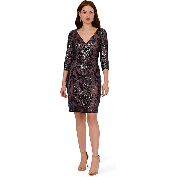 sachin and babi light blue dress Black Modest Dresses