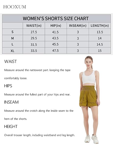 HOOXUM WOMEN’S ATHLETIC SHORTS HIGH WAISTED RUNNING SHORTS QUICK DRY CASUAL WORKOUT SHORTS WITH POCKET FOR WOMEN GREEN