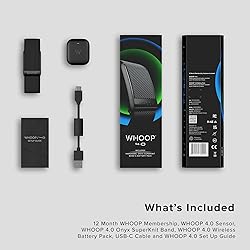 WHOOP 4.0 with 12 Month Subscription – Wearable