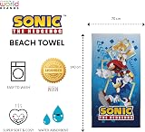 Sonic The Hedgehog Kids Towel 100% Cotton 70x140cm Official Licensed view 5