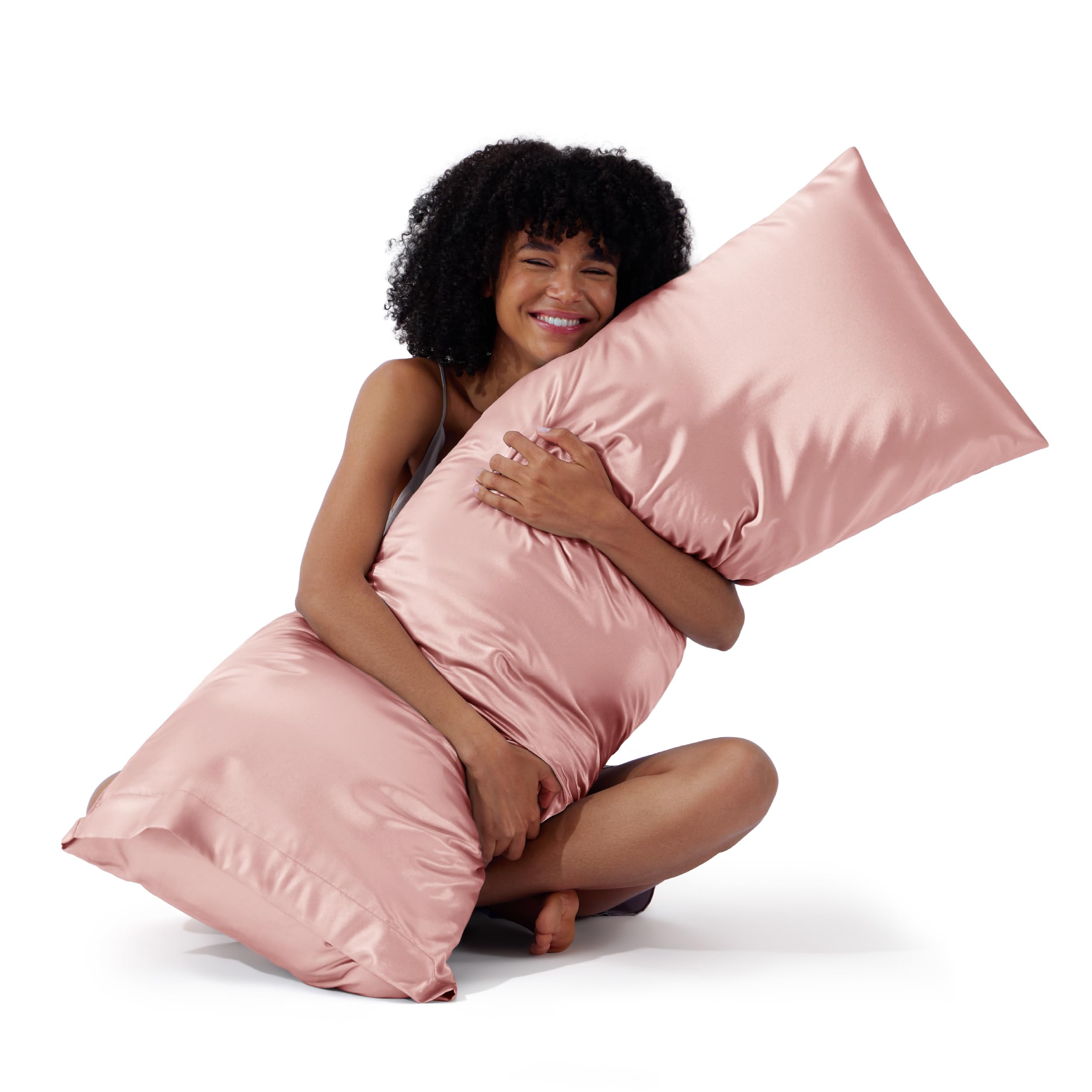 Bedsure Body Pillow Cover 20x54 Inches - Coral